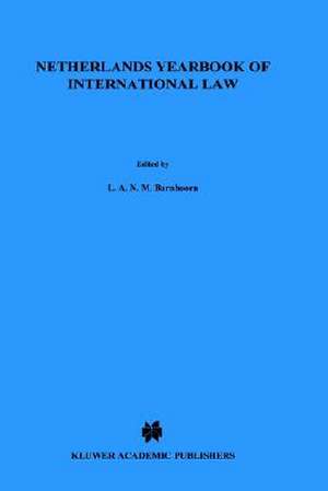 Netherlands Yearbook of International Law, 1997, Vol XXVIII de T. M. C. Asser Instituut