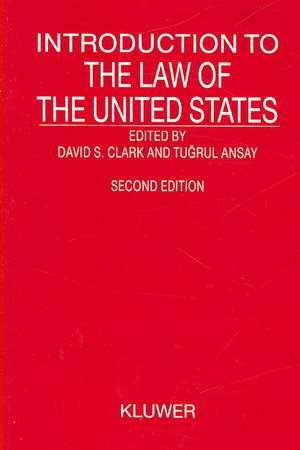 Introduction to the Law of the United States de David S. Clark