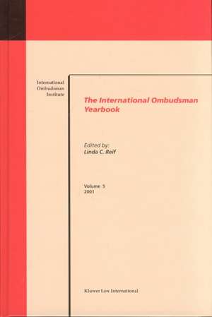 The International Ombudsman Yearbook, Volume 5 (2001) de International Ombudsman Institute