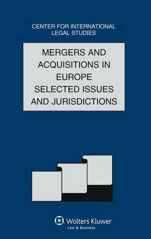 Comparative Law Yearbook of International Business - Volume 32a. M & a in Europe: Selected Issues and Jurisdictions de Campbell