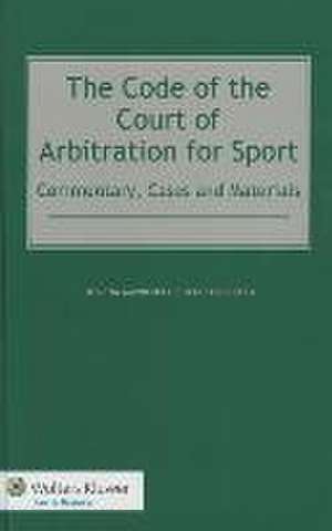 Code of the Court of Arbitration for Sport de Mavromati