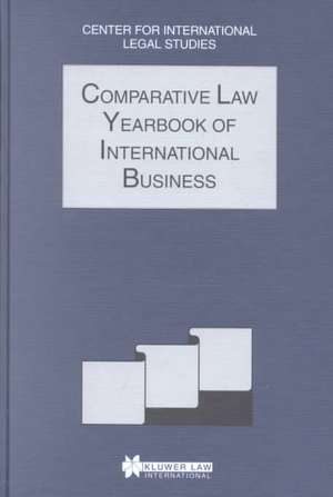 Comparative Law Yearbook of International Business 2002 Vol 24 de Dennis Campbell