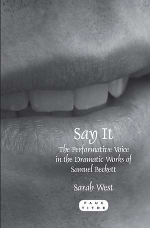 Say It de Sarah West