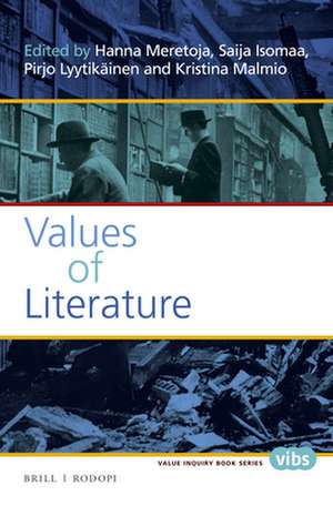 Values of Literature de Hanna Meretoja