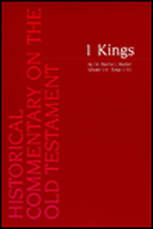 1 Kings. Volume 1 /1 Kings 1-11 de M. J. Mulder