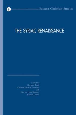 The Syriac Renaissance de Herman Teule