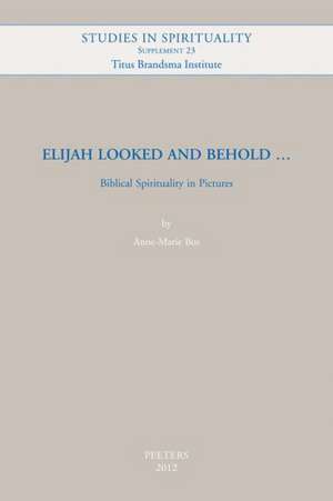 Elijah Looked and Behold...: Biblical Spirituality in Pictures de Anne-Marie Bos