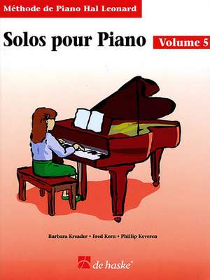 Piano Solos Book 5 - French Edition: Hal Leonard Student Piano Library de J. Moser David