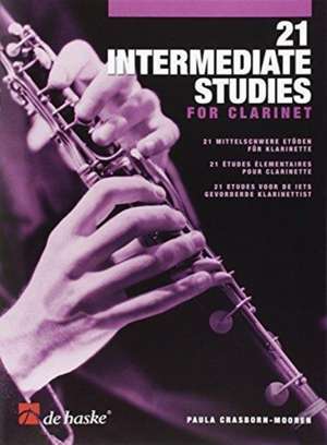 21 INTERMEDIATE STUDIES FOR CLARINET de UNKNOWN