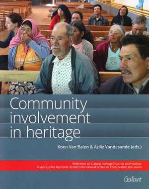 Community Involvement in Heritage de Koen Van Balen