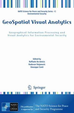 GeoSpatial Visual Analytics: Geographical Information Processing and Visual Analytics for Environmental Security de Raffaele de Amicis