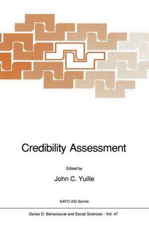 Credibility Assessment de J.C. Yuille