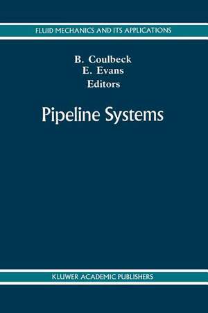 Pipeline Systems de E. P. Evans