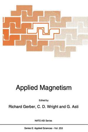 Applied Magnetism de R. Gerber