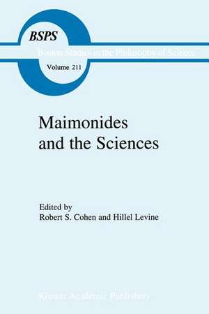 Maimonides and the Sciences de Robert S. Cohen