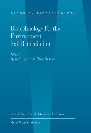 Biotechnology for the Environment de Spiros Agathos