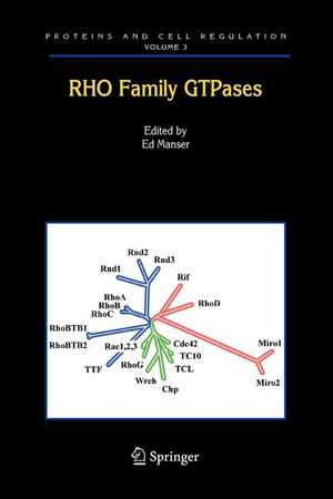 Rho Family GTPases de Edward J. Manser