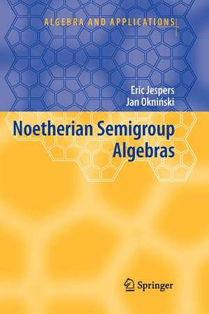 Noetherian Semigroup Algebras de Eric Jespers