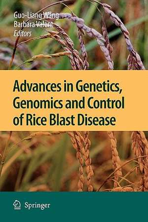 Advances in Genetics, Genomics and Control of Rice Blast Disease de Xiaofan Wang