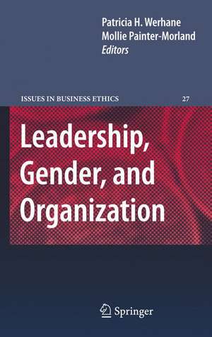 Leadership, Gender, and Organization de Patricia Werhane