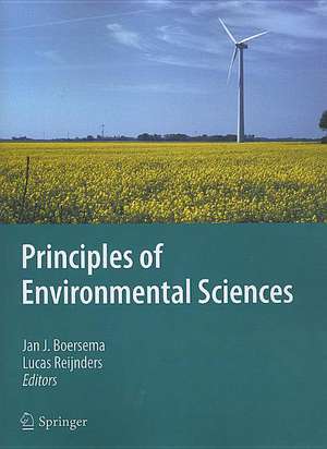 Principles of Environmental Sciences de Jan J. Boersema