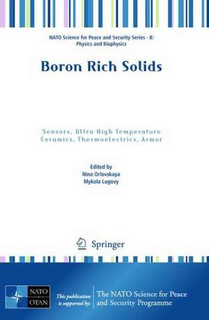 Boron Rich Solids: Sensors, Ultra High Temperature Ceramics, Thermoelectrics, Armor de Nina Orlovskaya