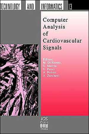 Computer Analysis of Cardiovascular Signals de M. Di Rienzo