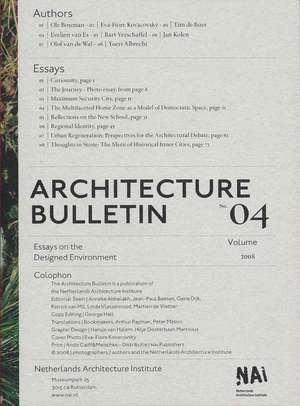 Architecture Bulletin No. 04 de OLE Bouman