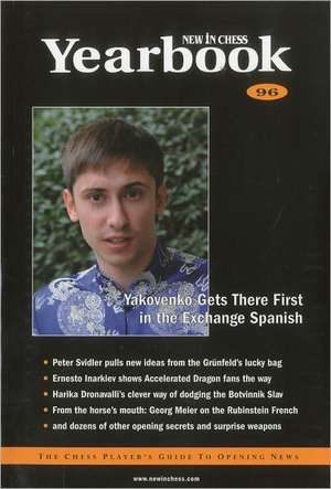 New in Chess Yearbook 96: The Chess Player's Guide to Opening News de Genna Sosonko