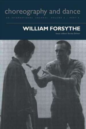 William Forsythe de Senta Driver