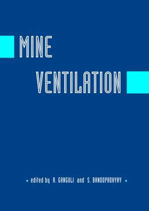 Mine Ventilation: Proceedings of the 10th US / North American Mine Ventilation Symposium, Anchorage, Alaska, USA, 16-19 May 2004 de S. Bandopadhyay