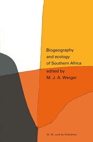 Biogeography and Ecology of Southern Africa de Marinus J.A. Werger