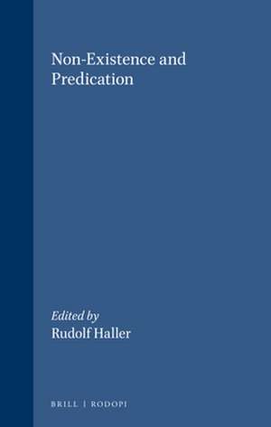 Non-Existence and Predication de Rudolf Haller