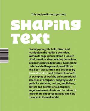 Shaping Text de BIS Publishers