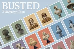 Busted: A Memory Game: Match the front and back of world-famous portrait busts de Thomas Eurlings