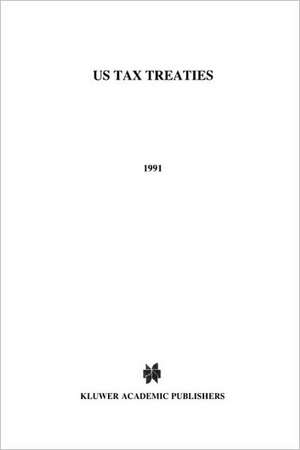 United States Tax Treaties de Kees van Raad