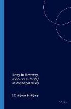 Unity in Diversity: Indonesia as a Field of Anthropological Study de P. E. de. Josselin de Jong