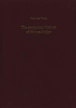 The Analytical Method of Navya-Nyāya de Toshihiro Wada