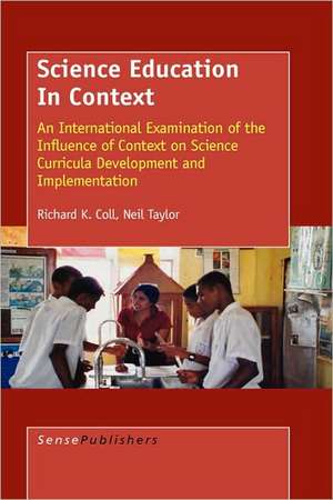 Science Education in Context de Richard Coll