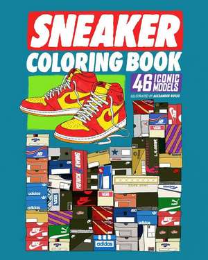 Sneaker Coloring Book de Alexander Rosso