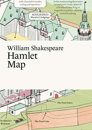 William Shakespeare, Hamlet Map de Martin Thelander