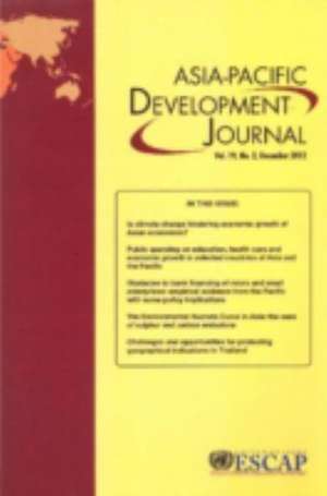 Asia-Pacific Development Journal, December 2012 de United Nations