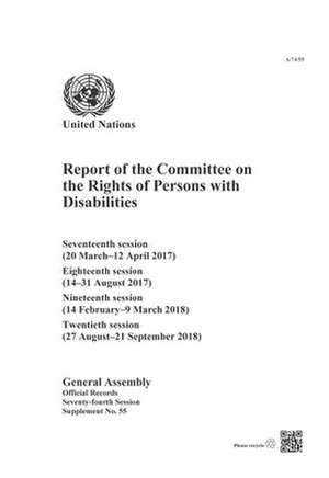 Report of the Committee on the Rights of Persons with Disabilities de United Nations Publications