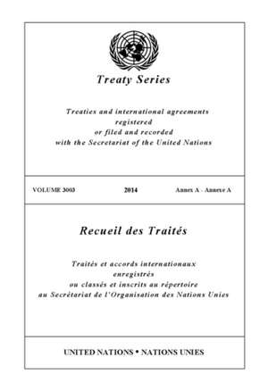 Treaty Series 3003 de United Nations Publications