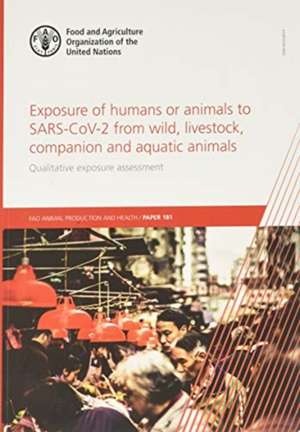 Exposure of humans or animals to SARS-CoV-2 from wild, livestock, companion and aquatic animals de A. Lorusso