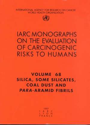 Silica, Some Silicates, Coal Dust and Para-Aramid Fibrils: Silica, Some Silicates, Coal Dust and Para-Aramid Fibrils de World Health Organization