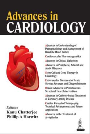 Advances in Cardiology de Kanu Chatterjee