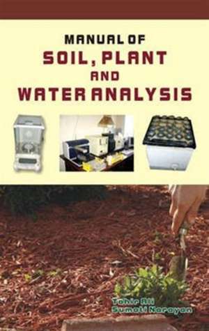 Manual of Soil Plant and Water Analysis de Tahir Ali