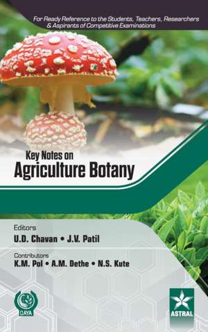 Key Notes on Agriculture Botany de J. V. Patil U. D. Chavan