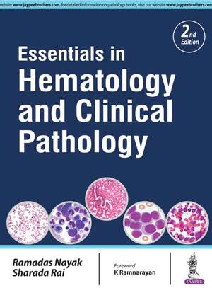 Essentials in Hematology and Clinical Pathology de Ramdas Nayak